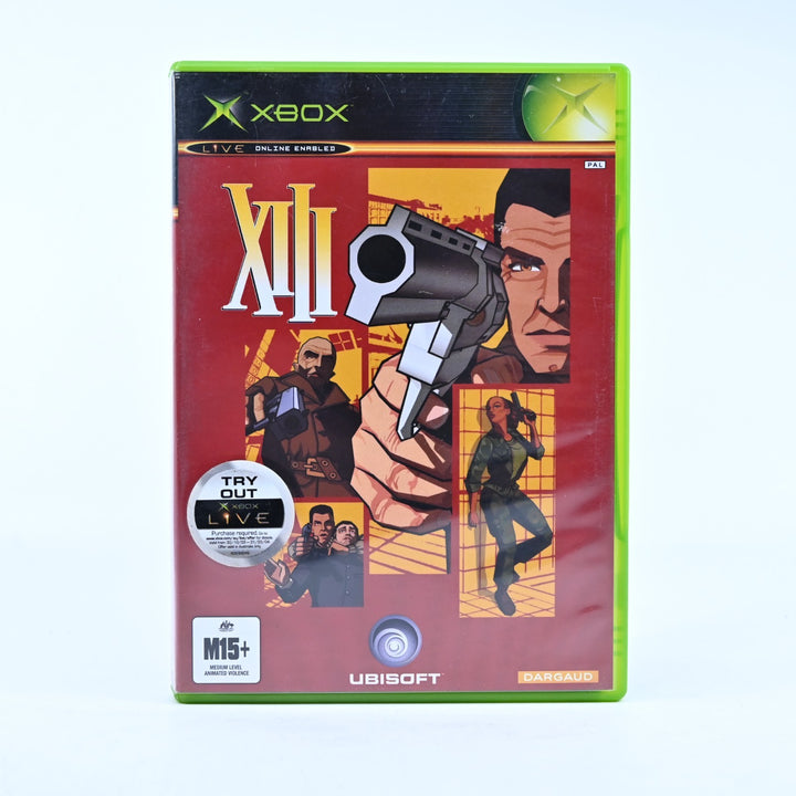 XIII - Original Xbox Game + Manual - PAL - MINT DISC!