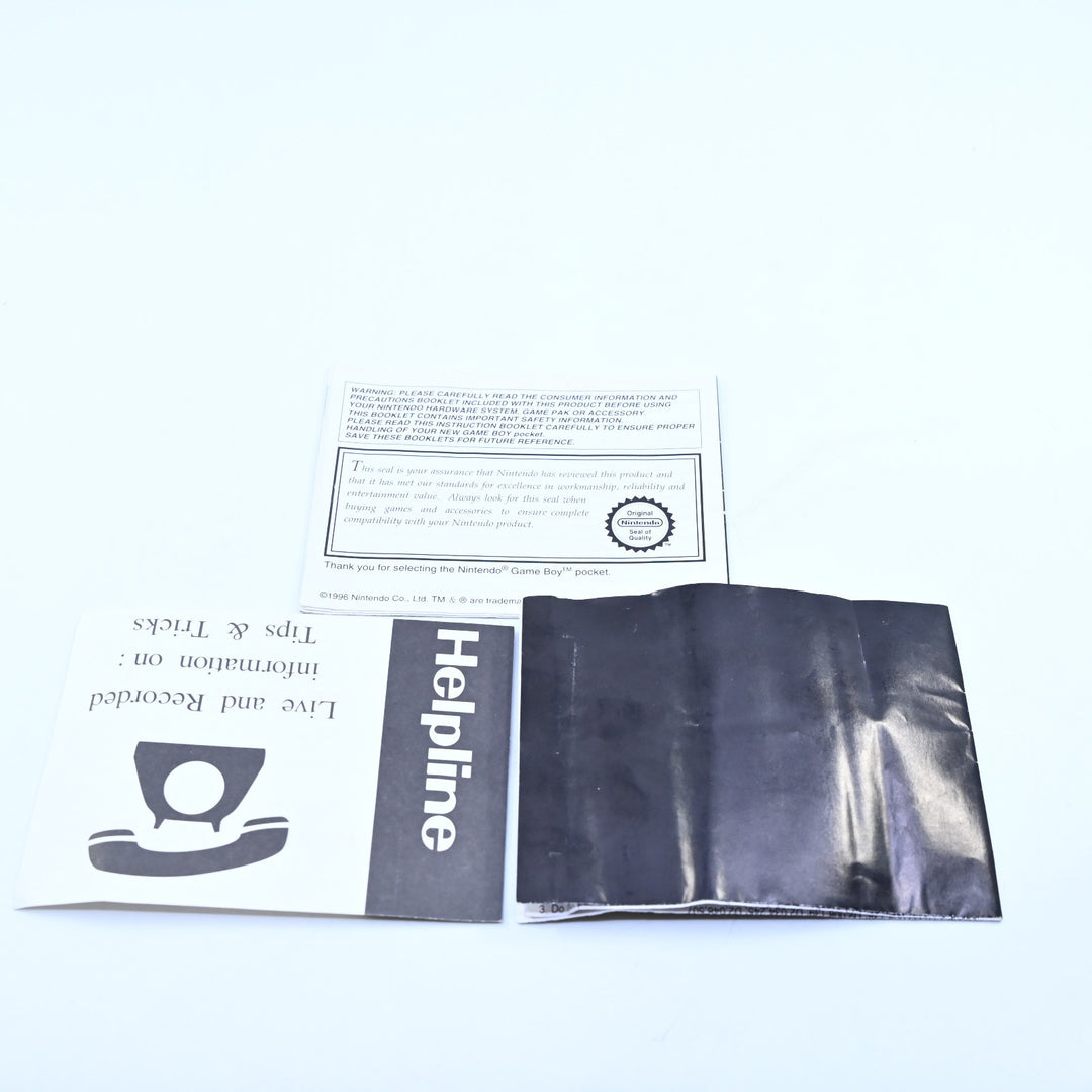 Black Nintendo Gameboy Pocket Boxed Console - AUS PAL - FREE POST!
