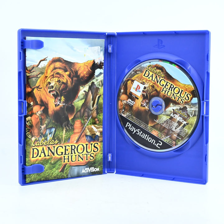 Cabela's Dangerous Hunts - Sony Playstation 2 / PS2 Game + Manual - PAL
