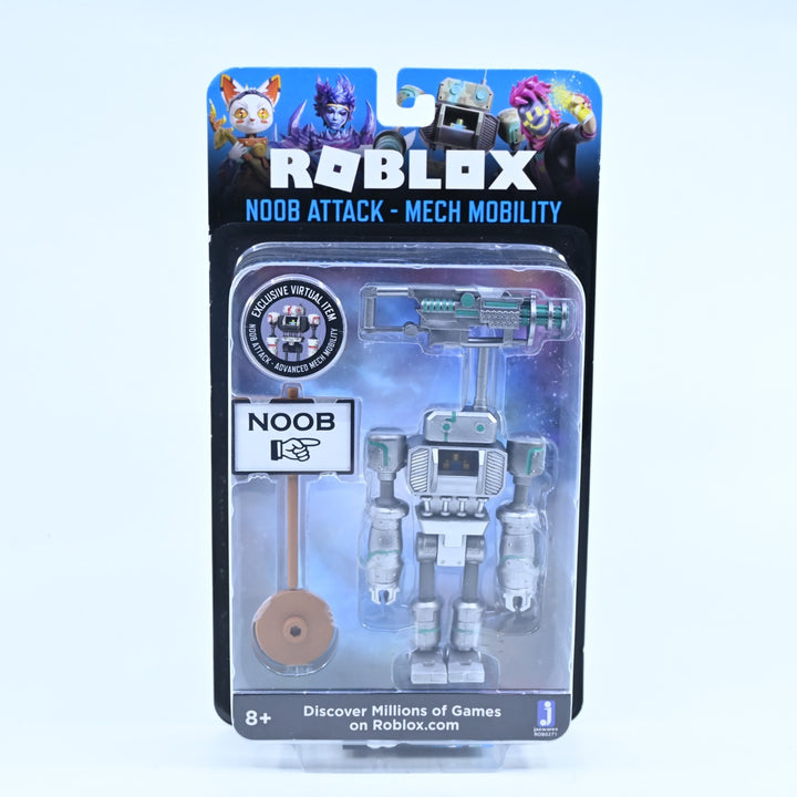 Noob Attack - SEALED - Roblox Action Figure + Virtual Item