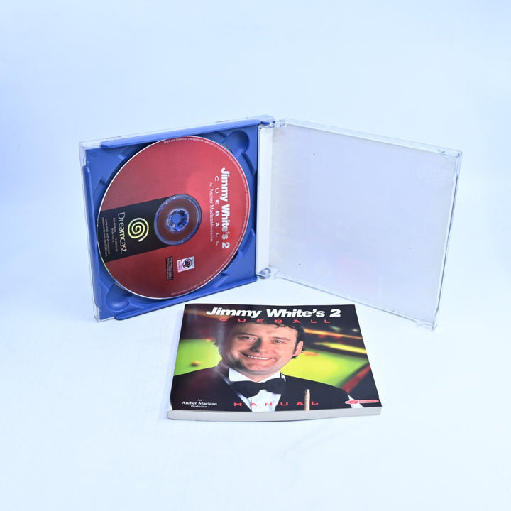 Jimmy White's 2 Cueball - Sega Dreamcast Game + Manual - PAL - MINT DISC!