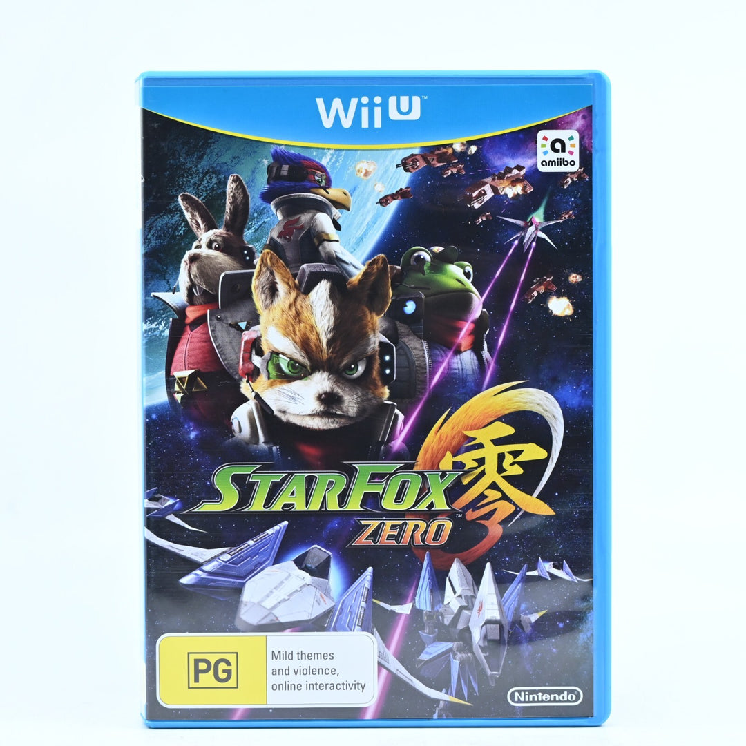 Star Fox Zero First Print Edition - Nintendo Wii U Game - PAL - LIKE NEW!