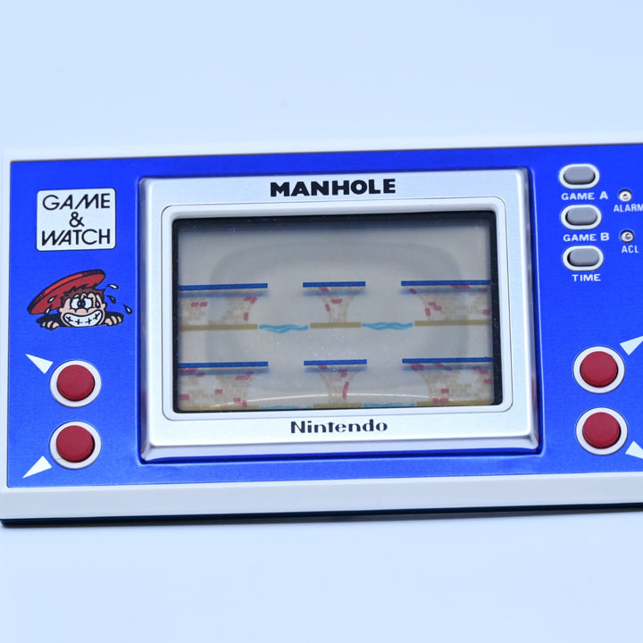 Manhole - NH-103 - Check Description - Nintendo Game & Watch Boxed Console