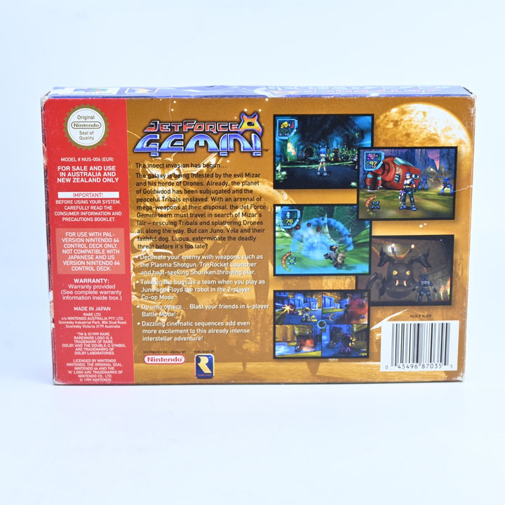 Jet Force Gemini - N64 / Nintendo 64 Boxed Game - PAL - FREE POST!