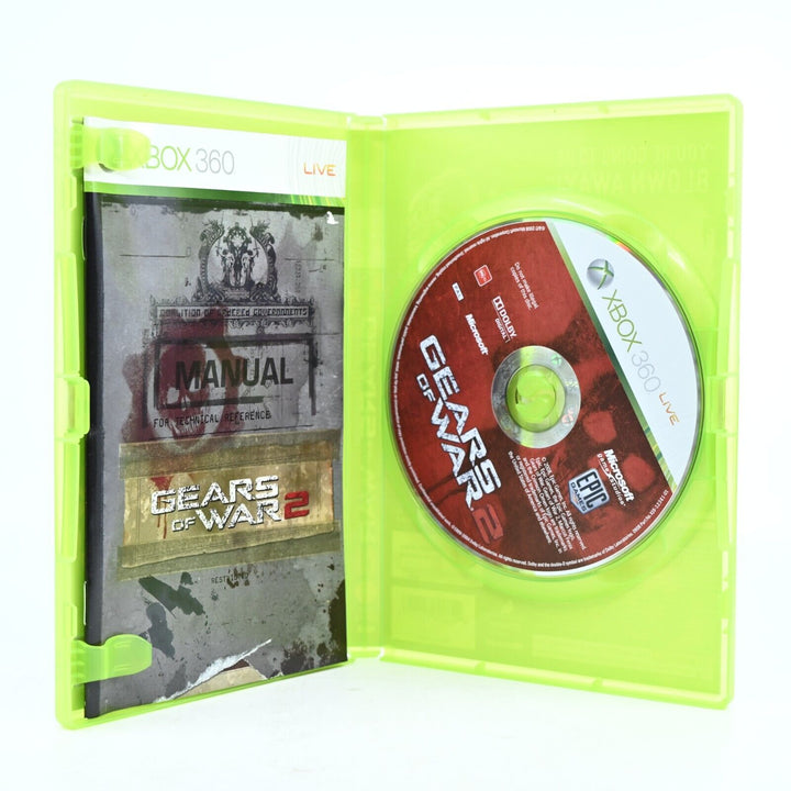 Gears of War 2 - Xbox 360 Game + Manual - PAL - NEAR MINT DISC!