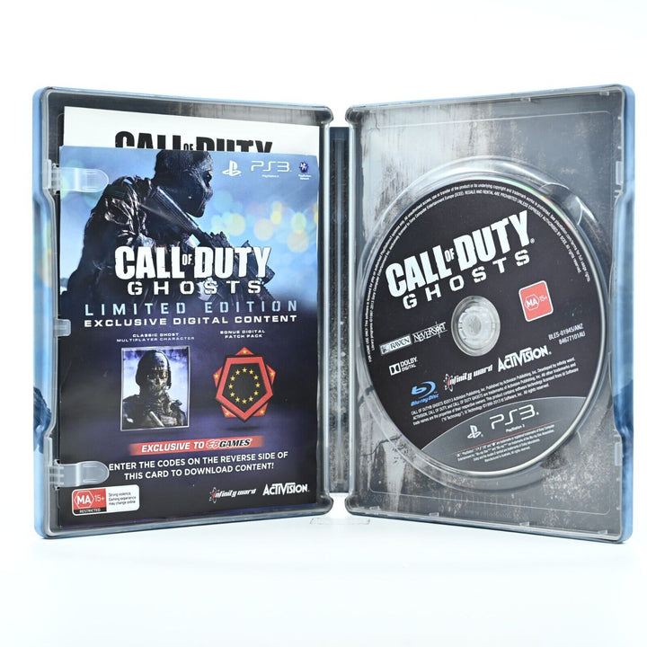 Call of Duty: Ghosts Steelbook Edition - Sony Playstation 3 / PS3 Game