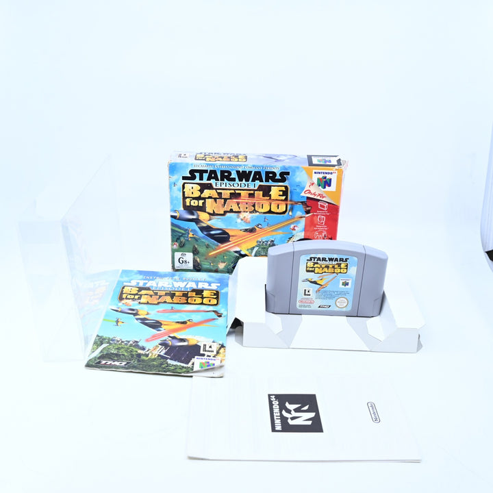 Star Wars Episode 1 Battle for Naboo - N64 / Nintendo 64 Boxed Game - PAL