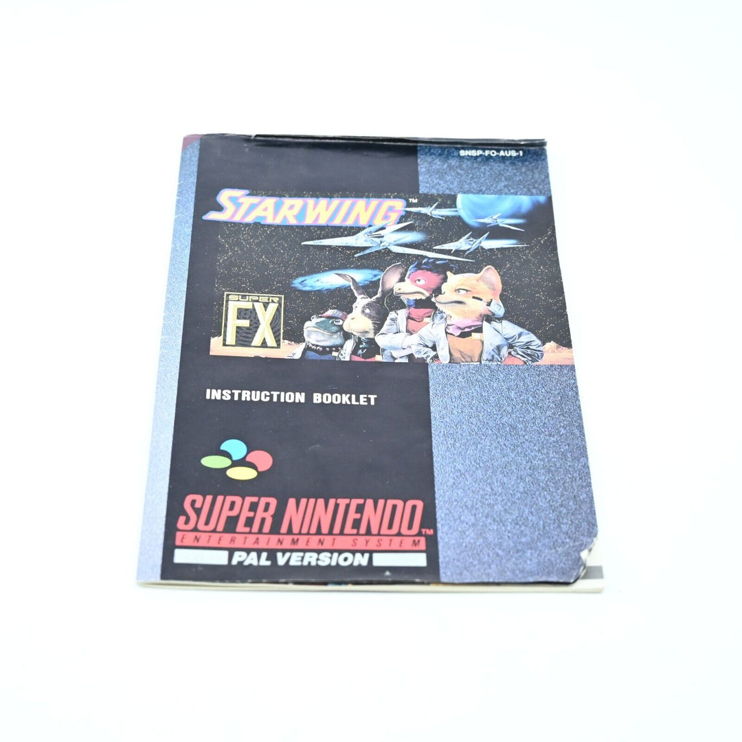 Starwing - Super Nintendo / SNES Boxed Game - PAL - FREE POST!