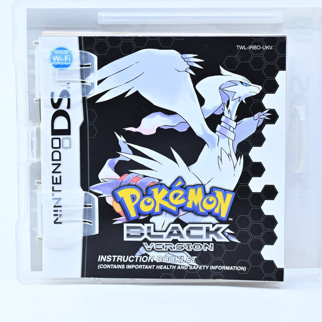 Pokemon Black - Nintendo DS Game - EU PAL + Manual - FREE POST!