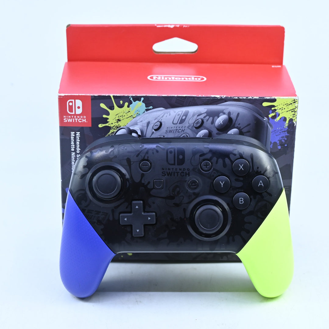 Nintendo Switch Pro Controller - Splatoon 3 Edition - Nintendo Switch Accessory