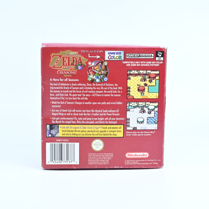 The Legend of Zelda: Oracle of Seasons - Nintendo Gameboy Color Boxed Game