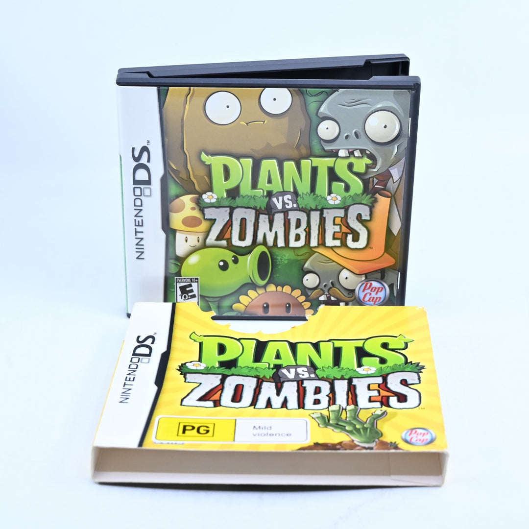 Plants Vs. Zombies - Nintendo DS Game - PAL + Manual - FREE POST!