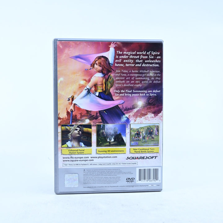 Final Fantasy X - Sony Playstation 2 / PS2 Game + Manual - PAL - MINT DISC!