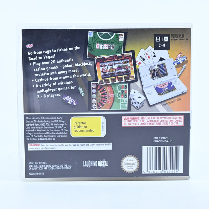 Road To Vegas - Nintendo DS Game - PAL + Manual - FREE POST!