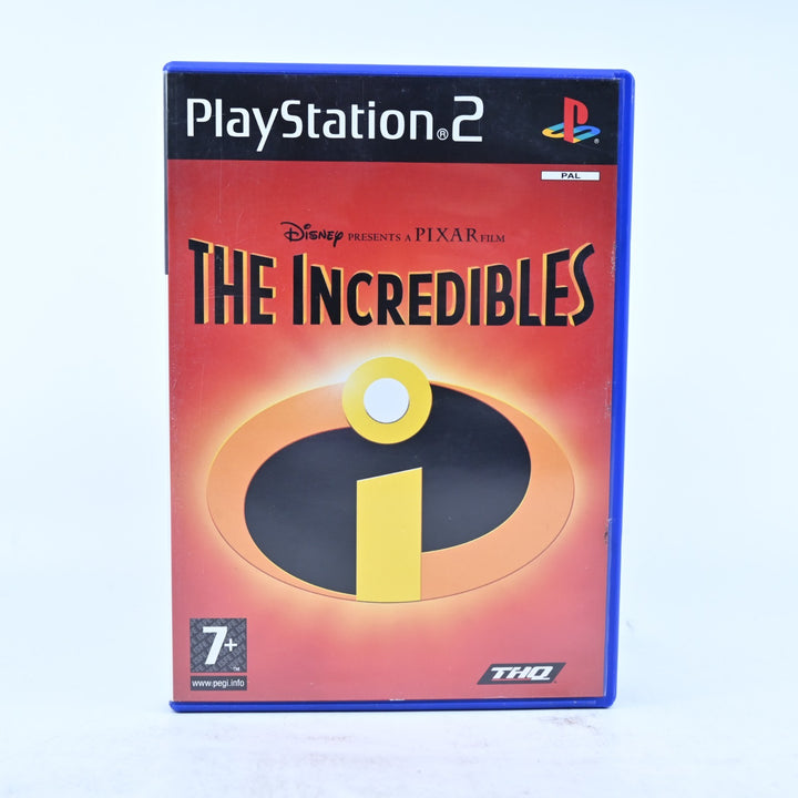 The Incredibles - Sony Playstation 2 / PS2 Game + Manual - PAL - MINT DISC!