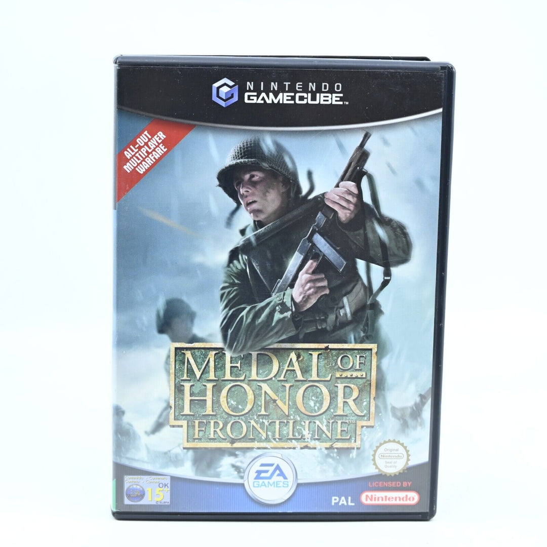 Medal of Honor Frontline - Nintendo Gamecube Game + Manual - PAL - FREE POST!