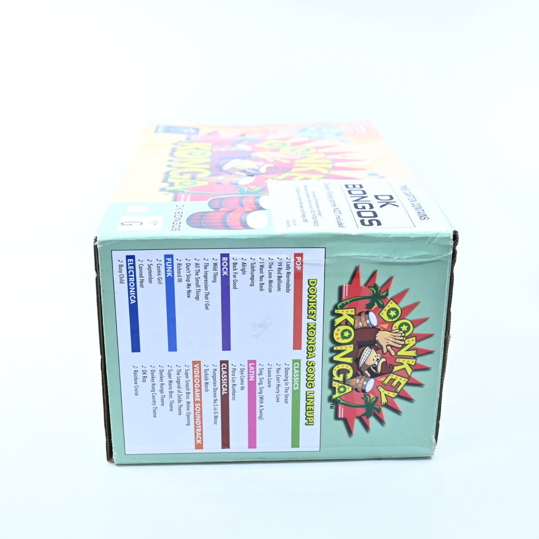 Donkey Konga - Boxed with Bongos - Nintendo Gamecube Game + Manual - PAL