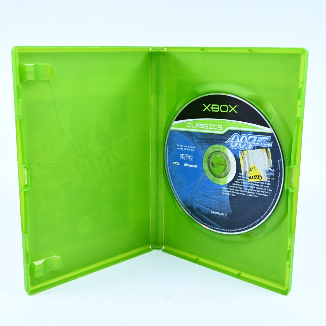 James Bond 007: Agent Under Fire -  Original Xbox Game + Manual - PAL