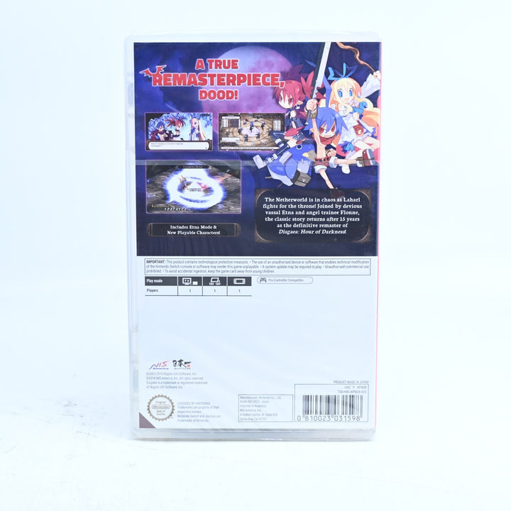 SEALED! Disgaea 1 Complete - Nintendo Switch Game - FREE POST!