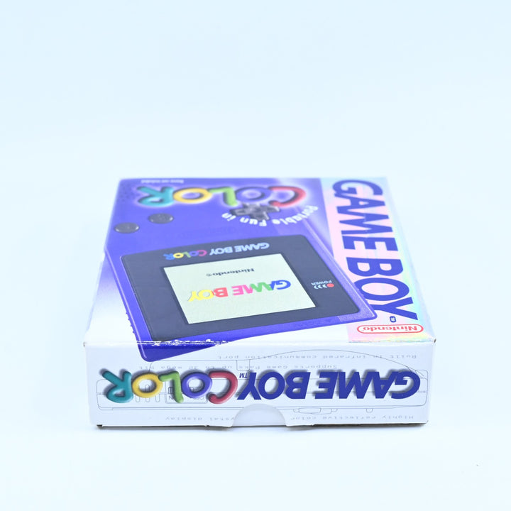 Grape Purple Nintendo Gameboy Color Boxed Console - AUS PAL - Holo label