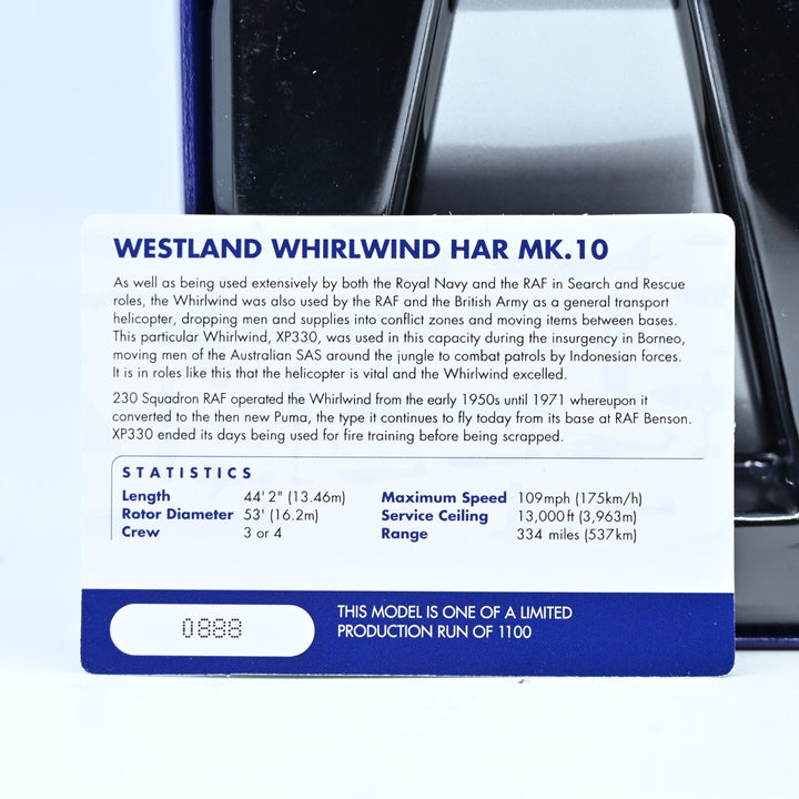 Corgi Aviation 1:72 Westland Whirlwind HAR Mk.10 AA39103 - Die Cast Helicopter