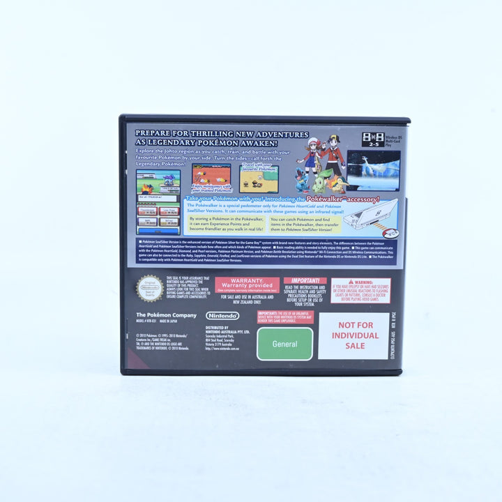 Pokemon SoulSilver - Nintendo DS Game - PAL - No Manual - FREE POST! Soul Silver