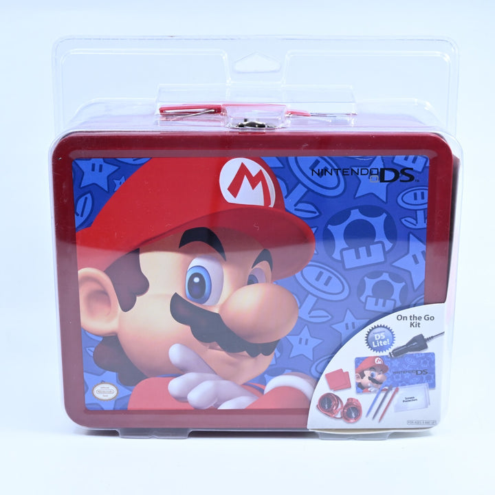 SEALED! Mario - On the Go Kit & Tin  - Nintendo DS Console - FREE POST!
