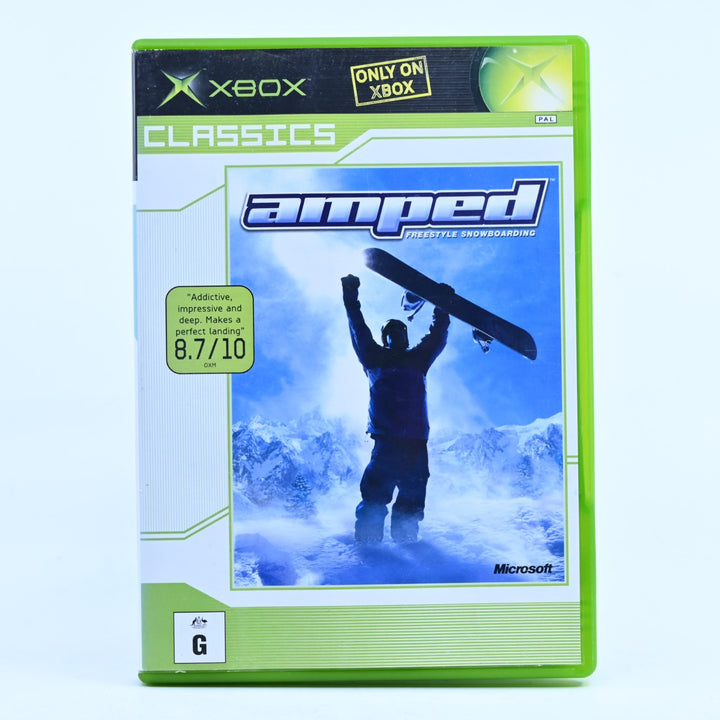 Amped - Original Xbox Game + Manual - PAL - MINT DISC!