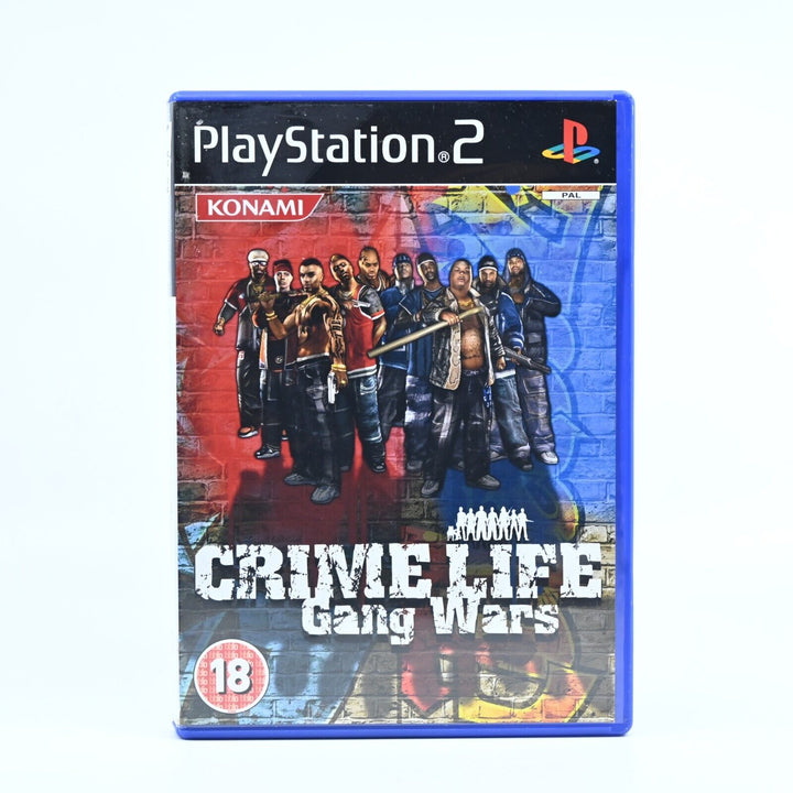 Crime Life: Gang Wars - Sony Playstation 2 / PS2 Game + Manual - PAL - MINT DISC