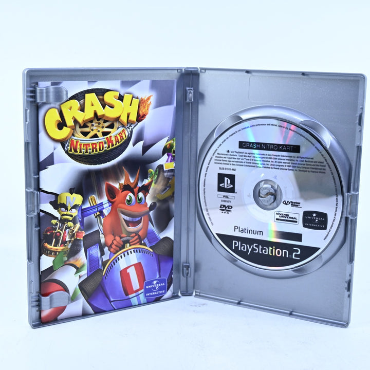Crash Nitro Kart - Sony Playstation 2 / PS2 Game + Manual - PAL - MINT DISC!