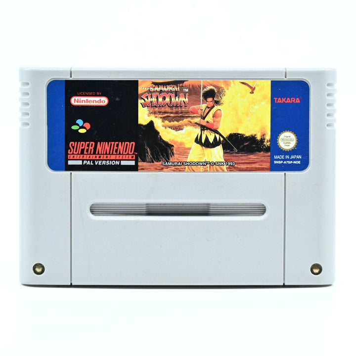 Samurai Showdown - Super Nintendo / SNES Game - PAL - FREE POST!