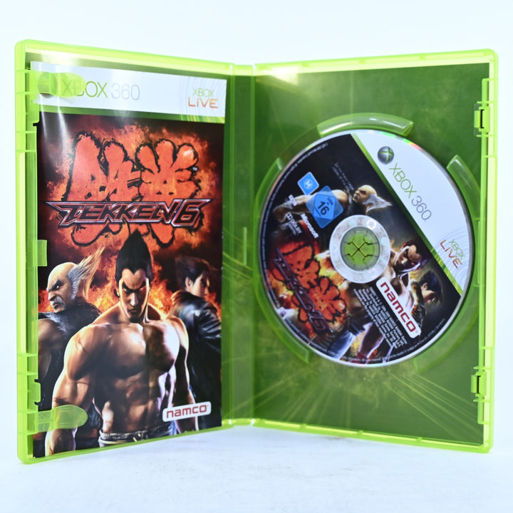 Tekken 6 - Xbox 360 Game + Manual - PAL - MINT DISC!