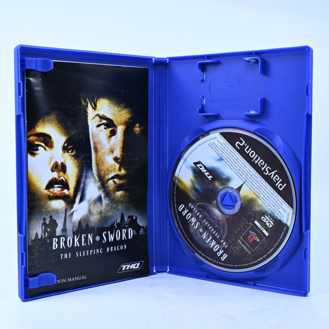 Broken Sword: The Sleeping Dragon - Sony Playstation 2 / PS2 Game + Manual - PAL