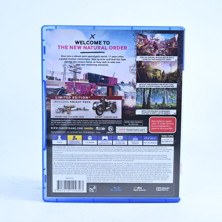 Far Cry New Dawn - Limited Edition - Sony Playstation 4 / PS4 Game - MINT DISC!