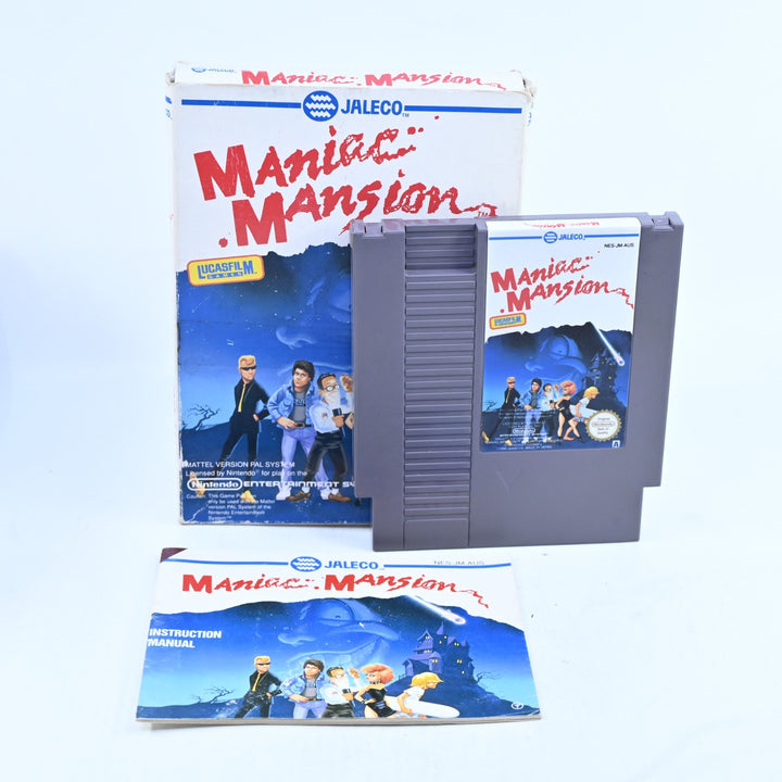 Maniac Mansion - Nintendo Entertainment System / NES Boxed Game - PAL