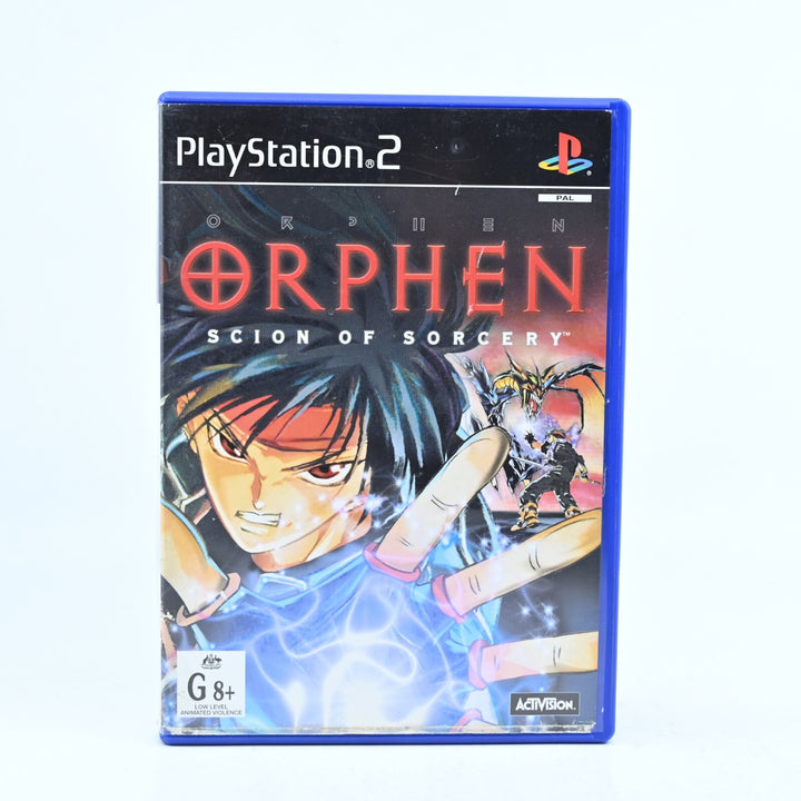Orphen: Scion of Sorcery - Sony Playstation 2 / PS2 Game - No Manual - PAL
