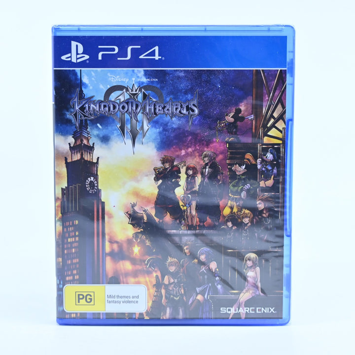 Kingdom Hearts III Deluxe Edition - Sony Playstation 4 / PS4 Game - MINT DISC!