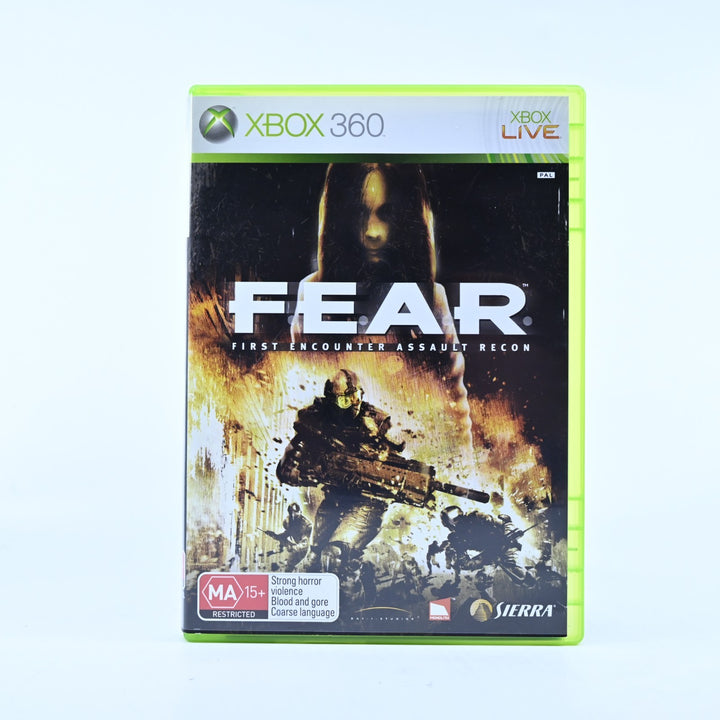 F.E.A.R. - Xbox 360 Game + Manual - PAL - MINT DISC! FEAR