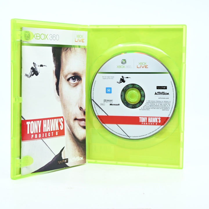 Tony Hawk's Project 8 - Xbox 360 Game + Manual - PAL - MINT DISC!