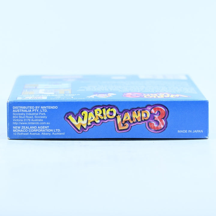 Wario Land 3 - Nintendo Gameboy Color Boxed Game - PAL - FREE POST!