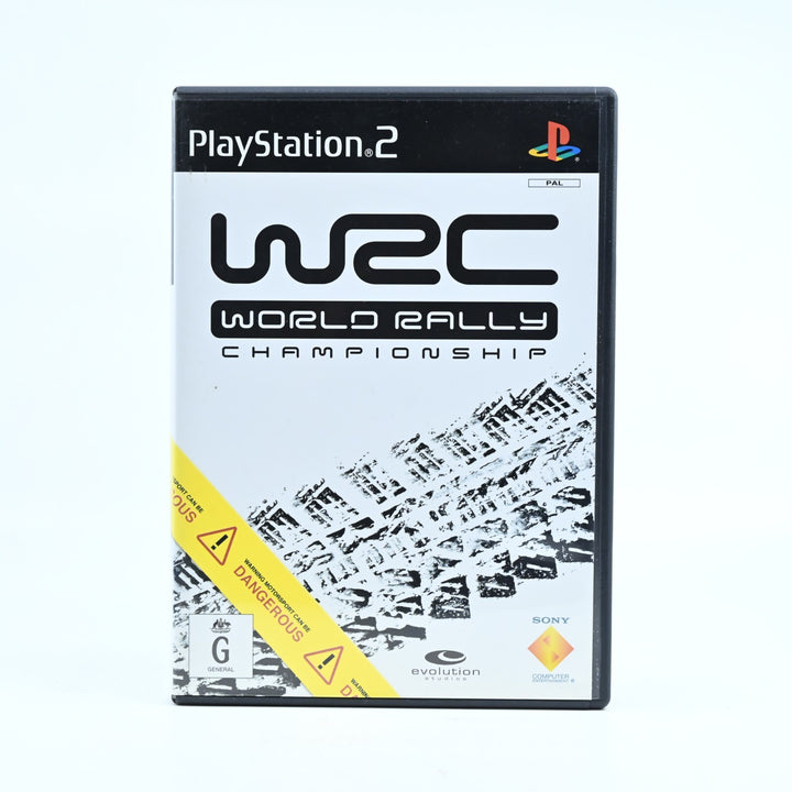 WRC World Rally Championship - Sony Playstation 2 / PS2 Game + Manual - PAL