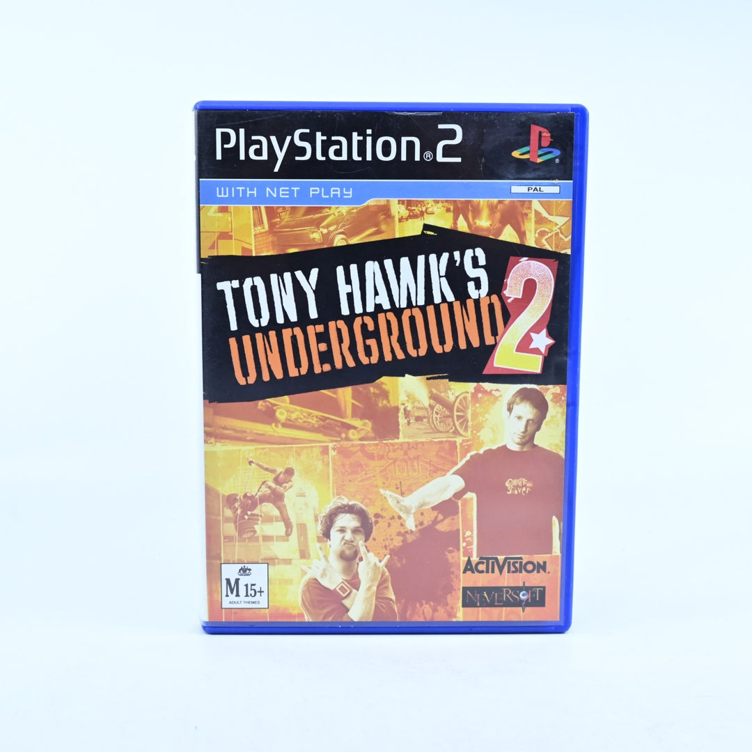 Tony Hawk's Underground 2 - Sony Playstation 2 / PS2 Game + Manual - PAL