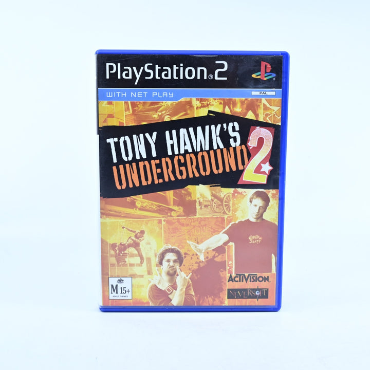 Tony Hawk's Underground 2 - Sony Playstation 2 / PS2 Game + Manual - PAL