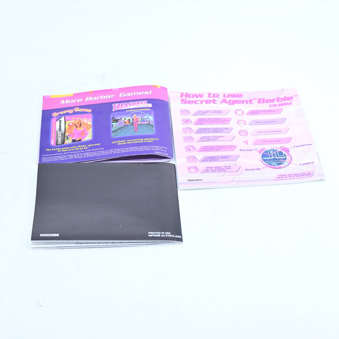 Secret Agent Barbie: Royal Jewels Mission - No Poster - GBA Boxed Game