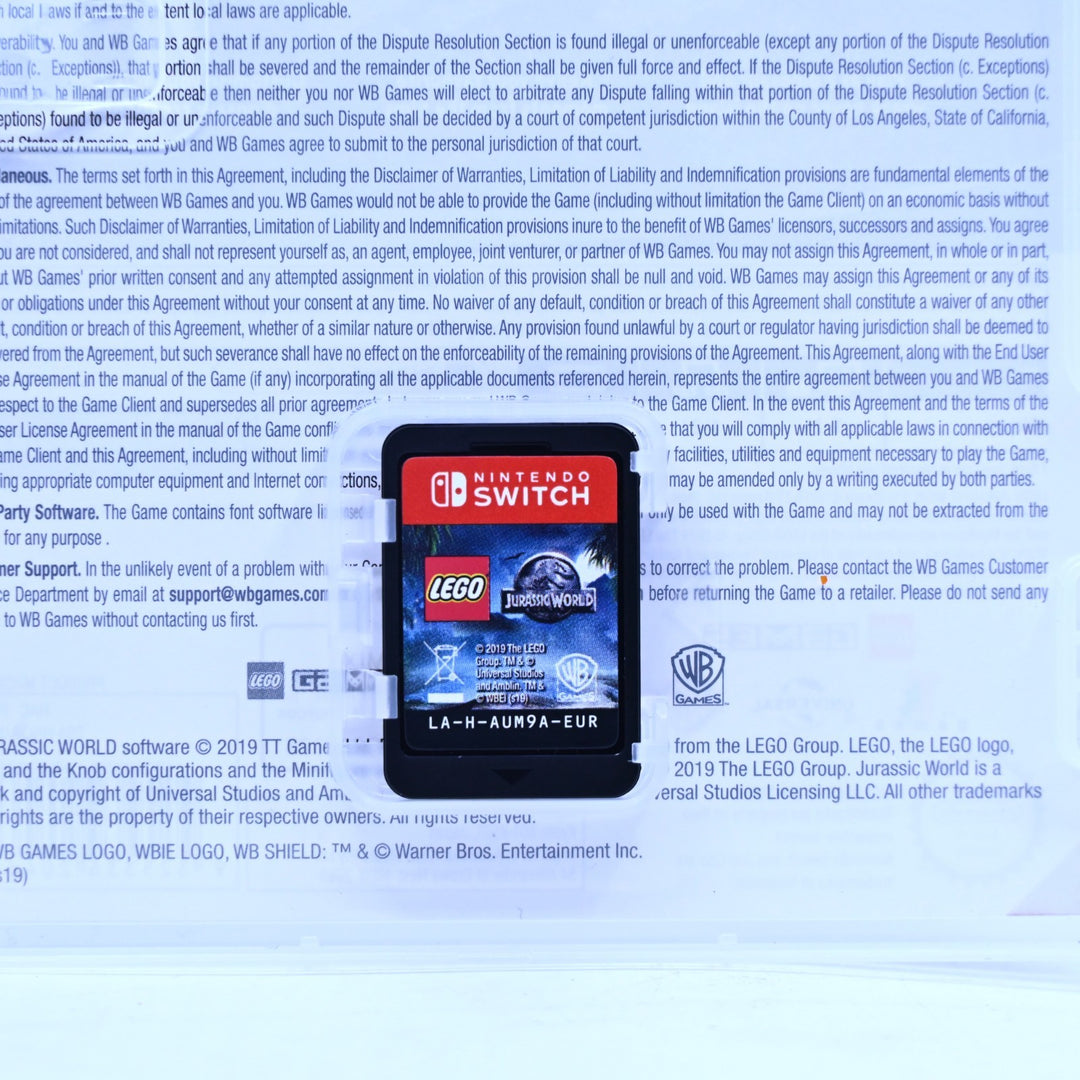 LEGO Jurassic World - Nintendo Switch Game - FREE POST!