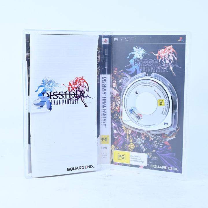 Dissidia Final Fantasy - Sony PSP Game + Manual - FREE POST!