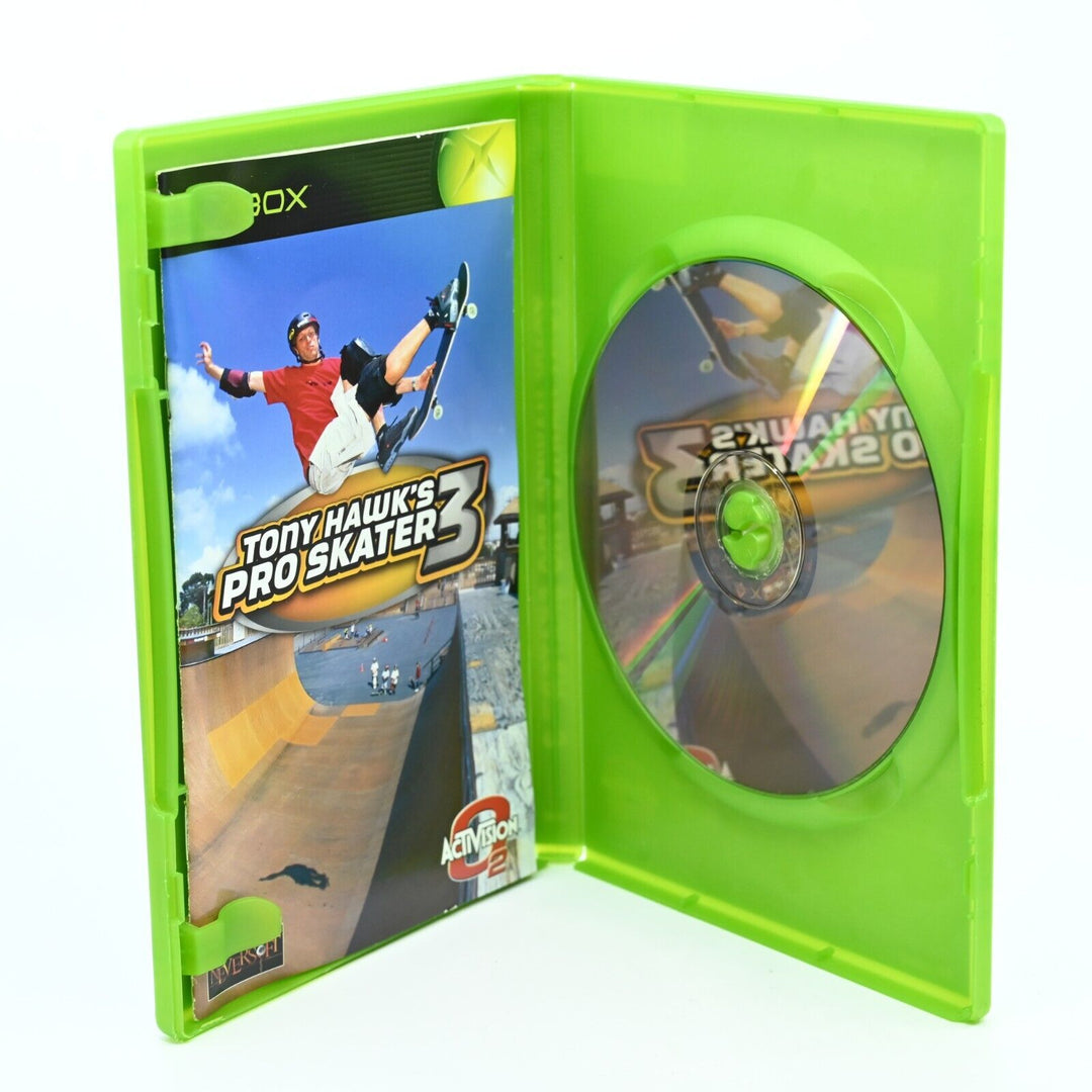 Tony Hawk's Pro Skater 3 - Original Xbox Game + Manual - PAL - MINT DISC!