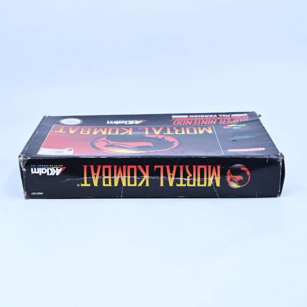 Mortal Kombat - Super Nintendo / SNES Boxed Game - PAL - FREE POST!