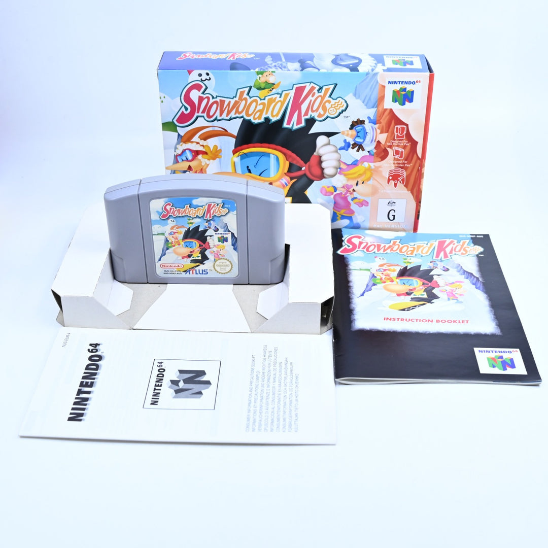 Snowboard Kids - N64 / Nintendo 64 Boxed Game - PAL - FREE POST!