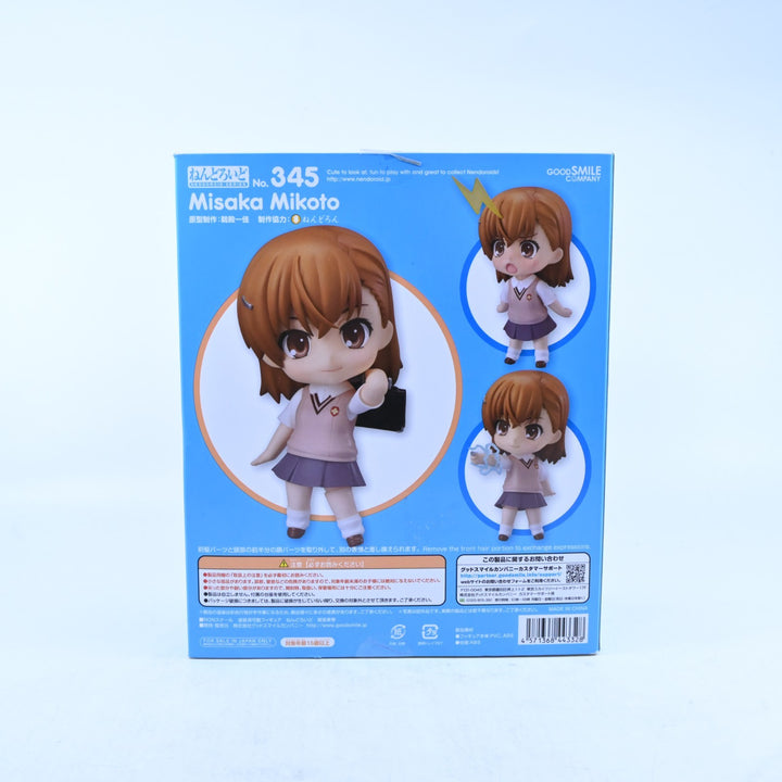 Misaka Mikoto A Certain Scientific Railgun Nendoroid 345 Good Smile Anime Figure